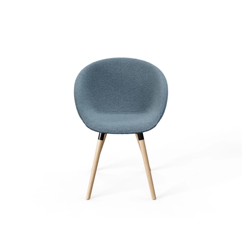 Krzesło KR-502 Ruby Kolory Tkanina Abriamo 13 Boucle Design Italia 2025-2030